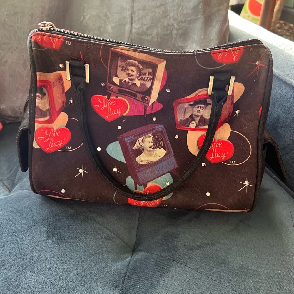 I Love Lucy bags and carry on